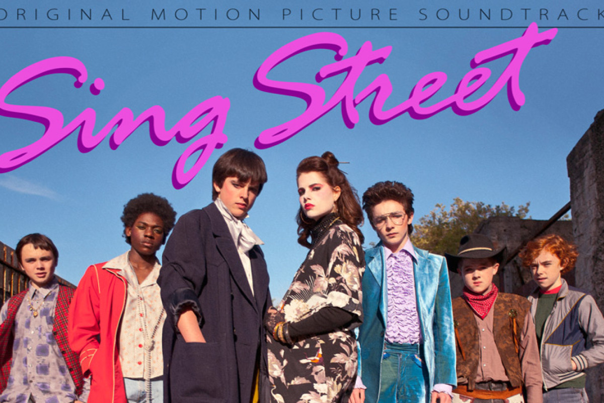 The cover of the sound track CD of Sing Street, the Irish film in 2016.